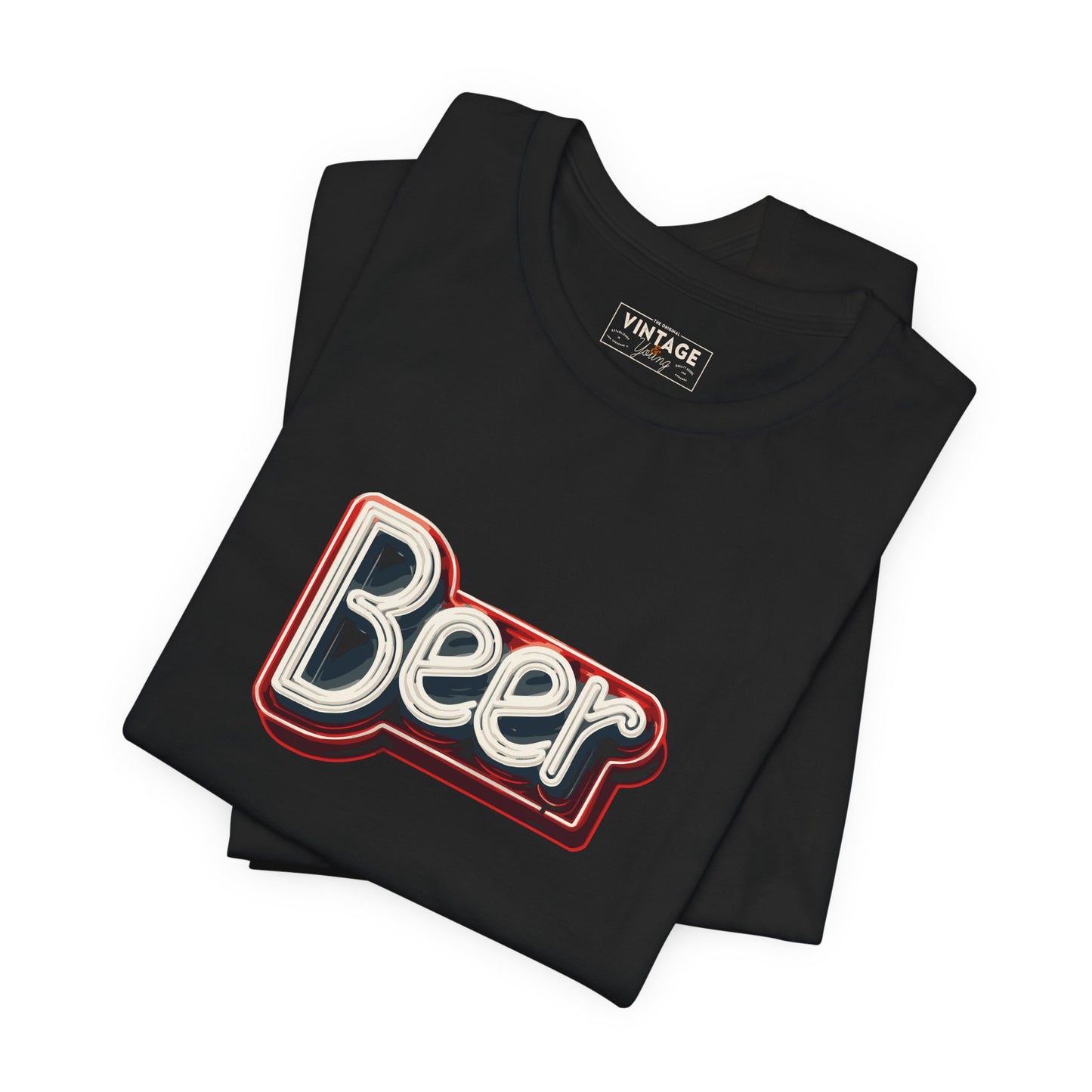 Retro Neon Beer Tee