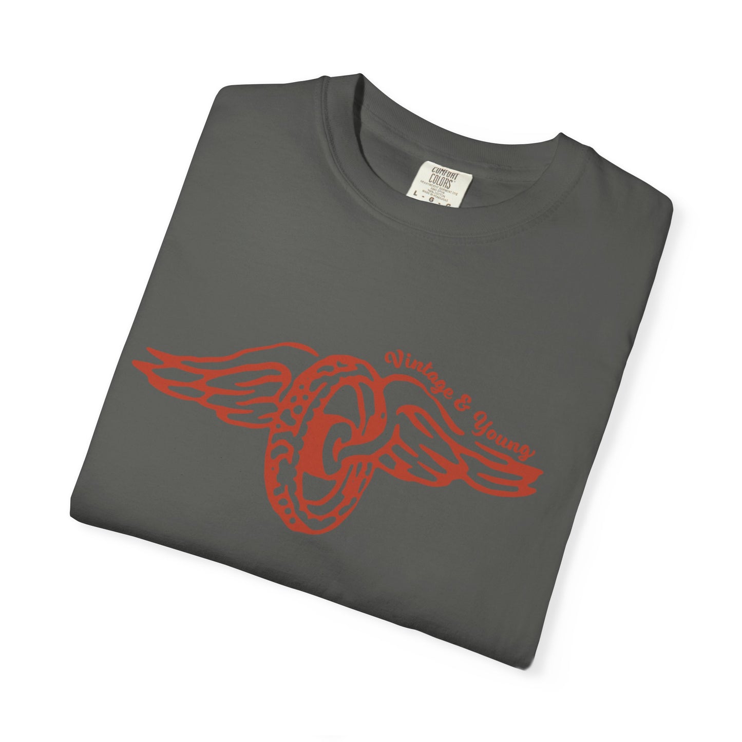 Winged Wheel Premium Vintage Garment-dyed Tee