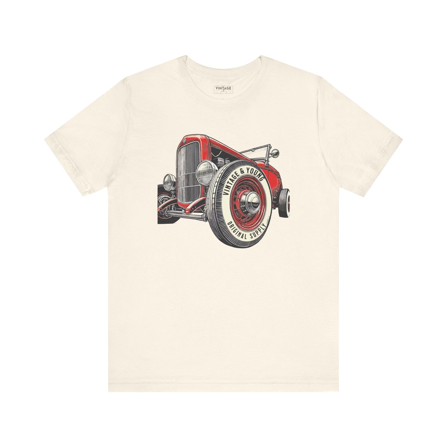 Hot Rodder White Wall Tee