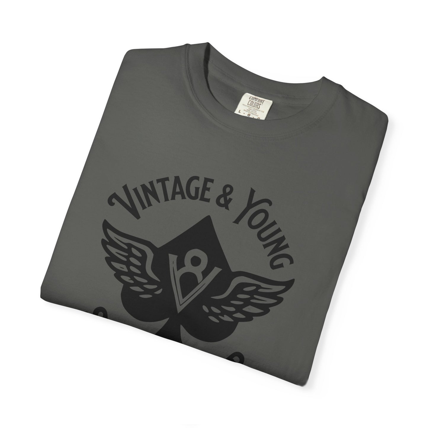 V-8 Speed Shop Premium Vintage Garment-dyed Tee