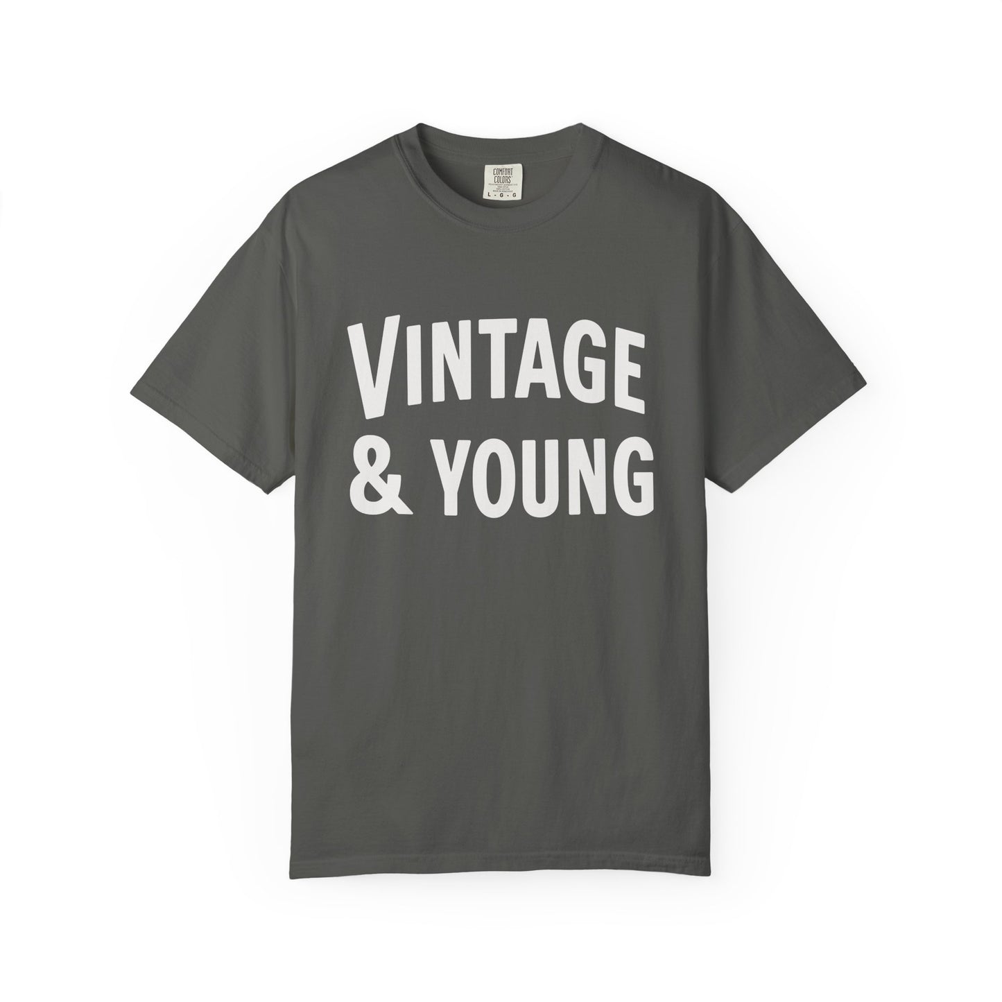 V&Y Classic Premium Vintage Garment-dyed Tee