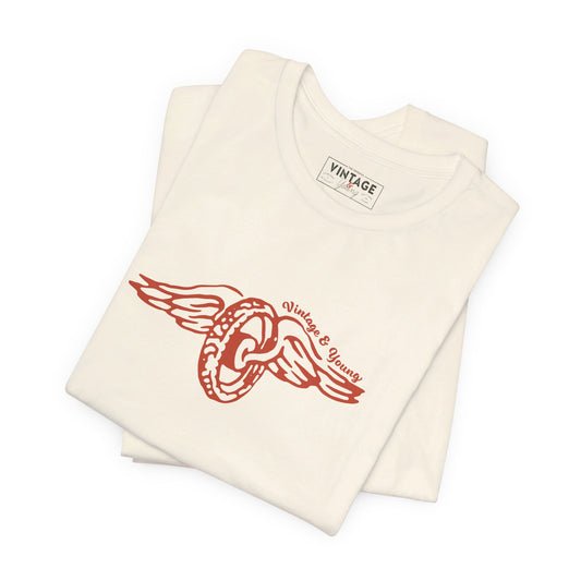 The Winged Wheel Tee