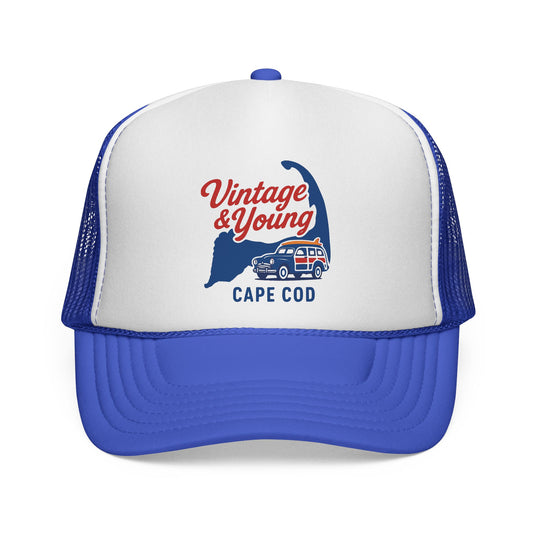 Cape Cod Woodie Foam Trucker