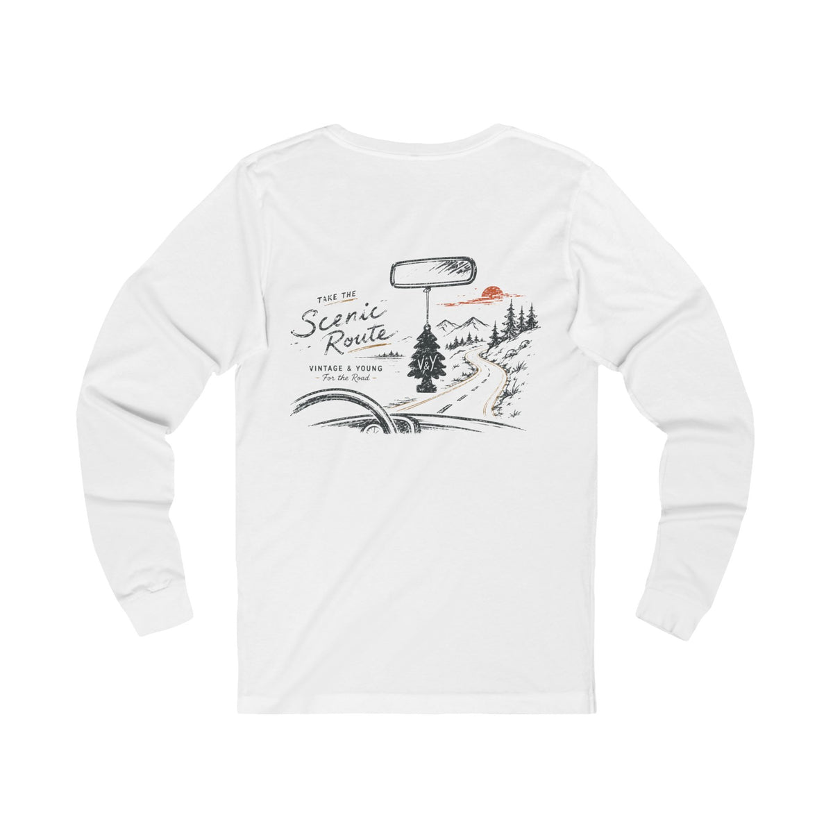 New Edition Scenic Route Long Sleeve Tee
