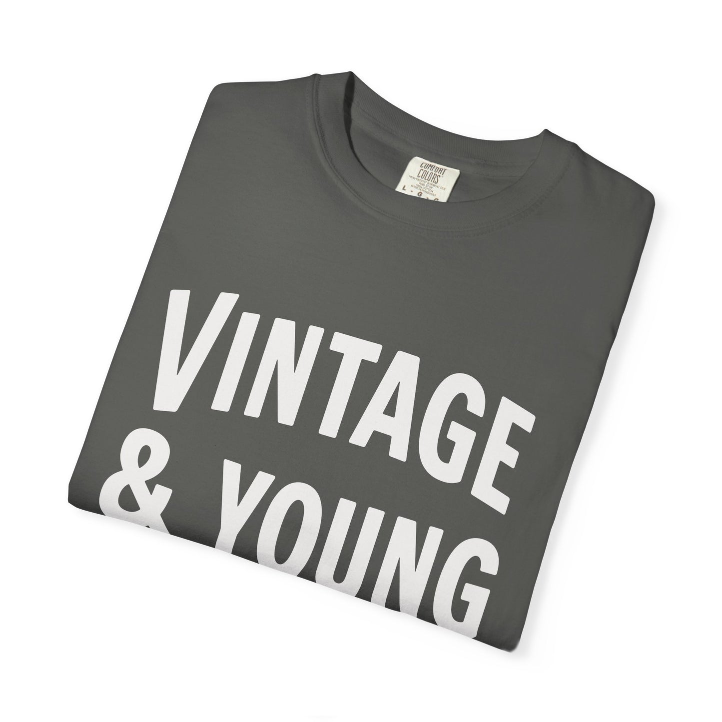 V&Y Classic Premium Vintage Garment-dyed Tee