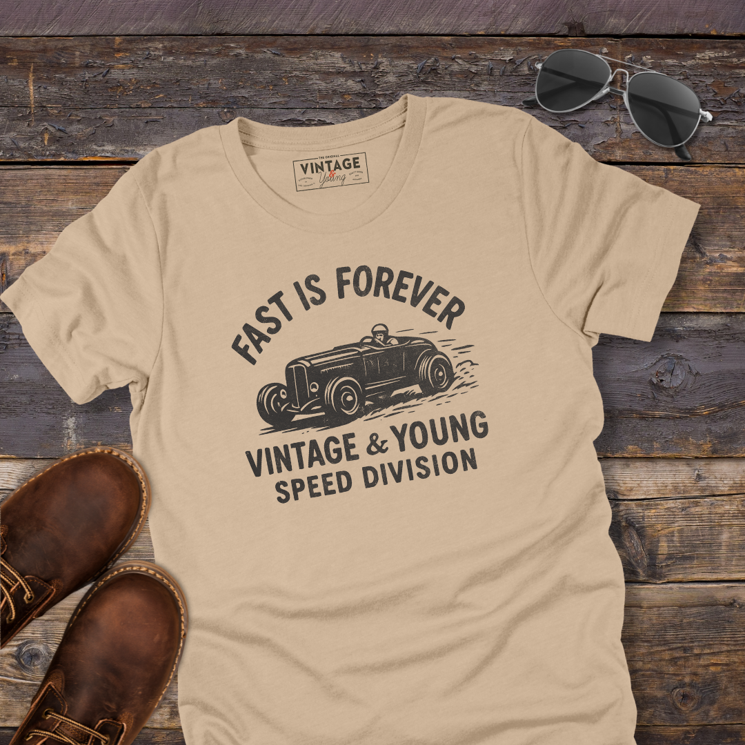 Fast Is Forever Roadster Tee