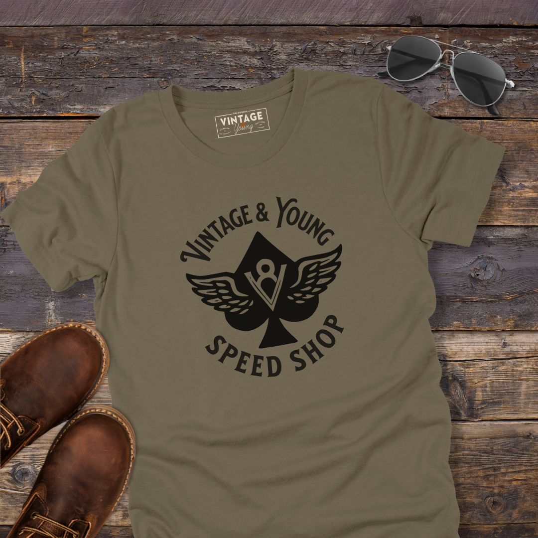 V-8 Speed Shop Tee