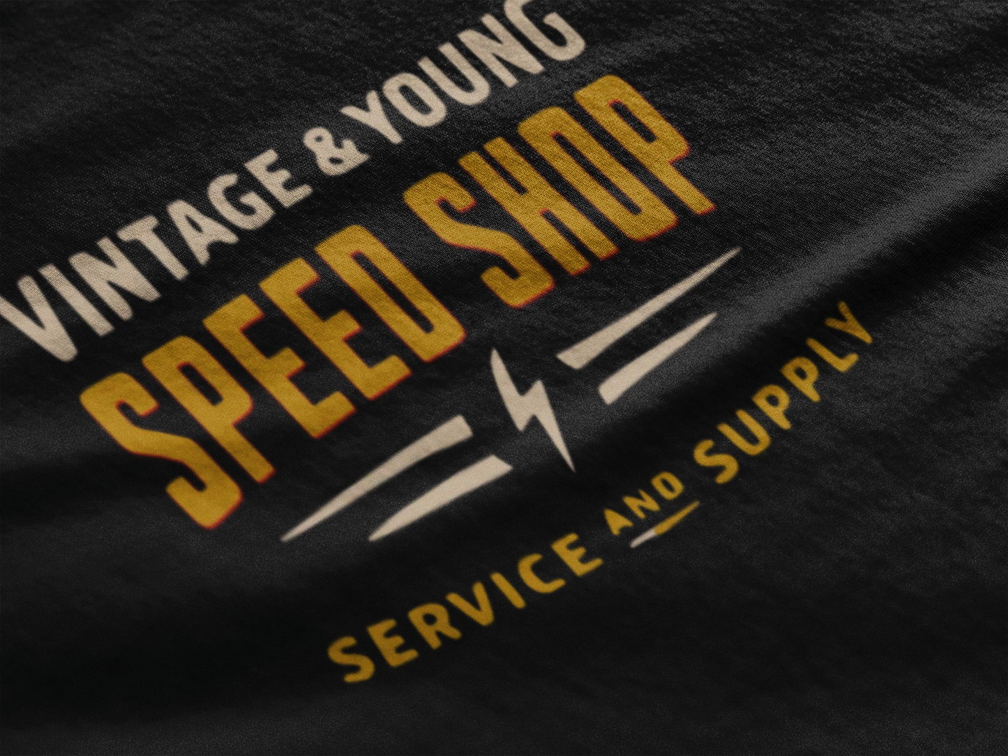 Service & Supply Premium Vintage Garment-dyed Tee