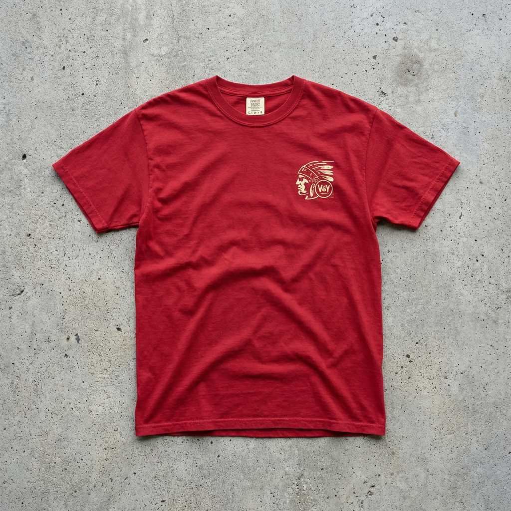 V&Y Indian Speed Div. Tee (Back Print)
