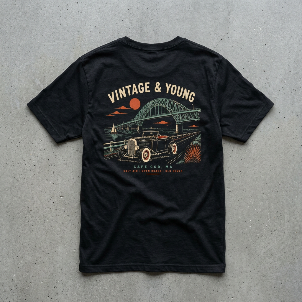 Cape Cod Roadster Tee
