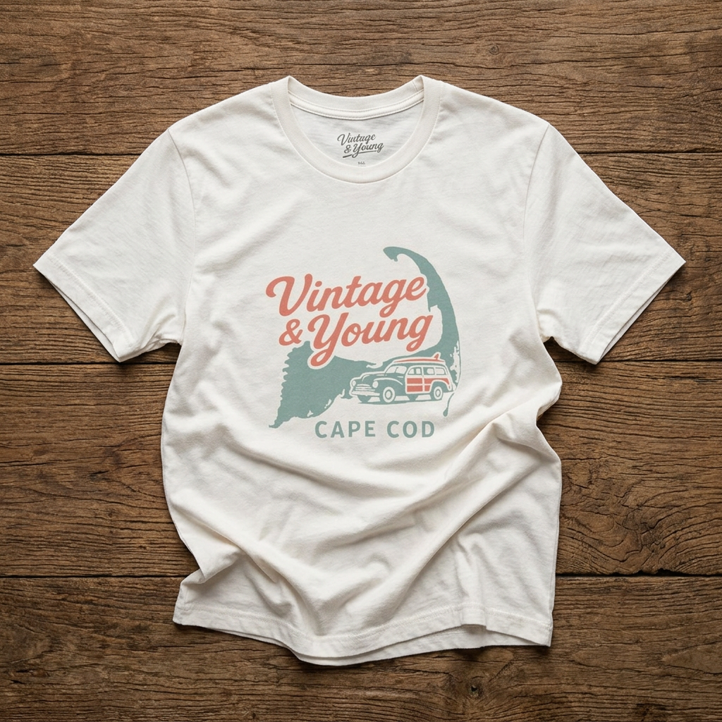Cape Cod Woodie Tee