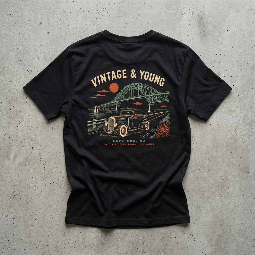 Cape Cod Roadster Tee