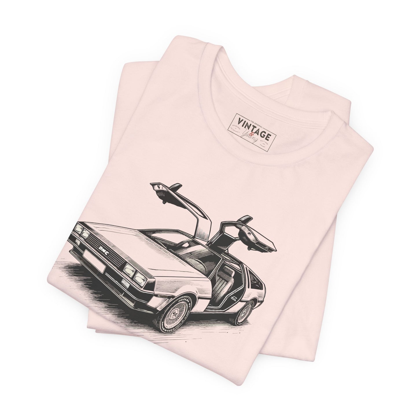 Delorean Sketch Graphic Tee