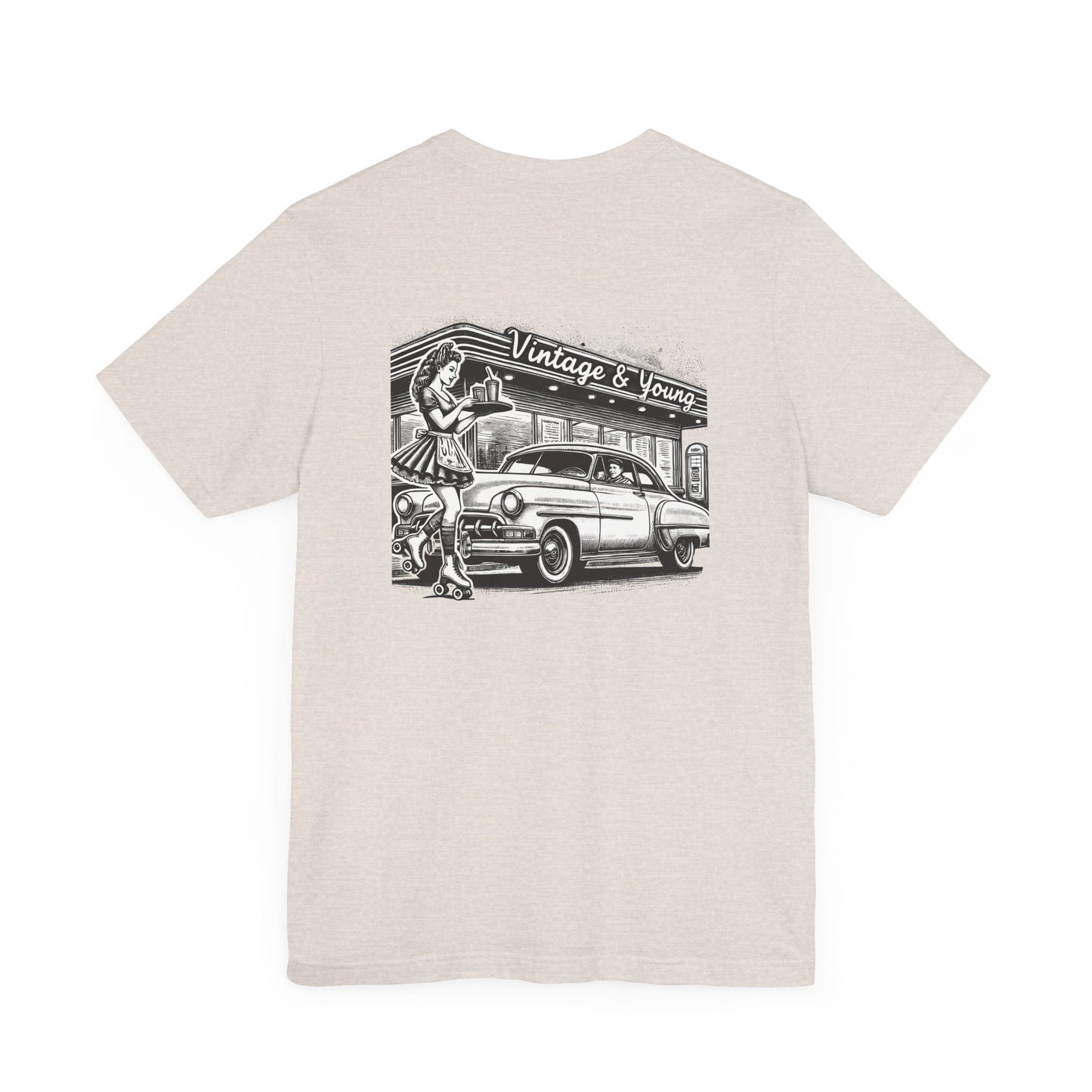 Drive- In Diner Tee (Backprint)