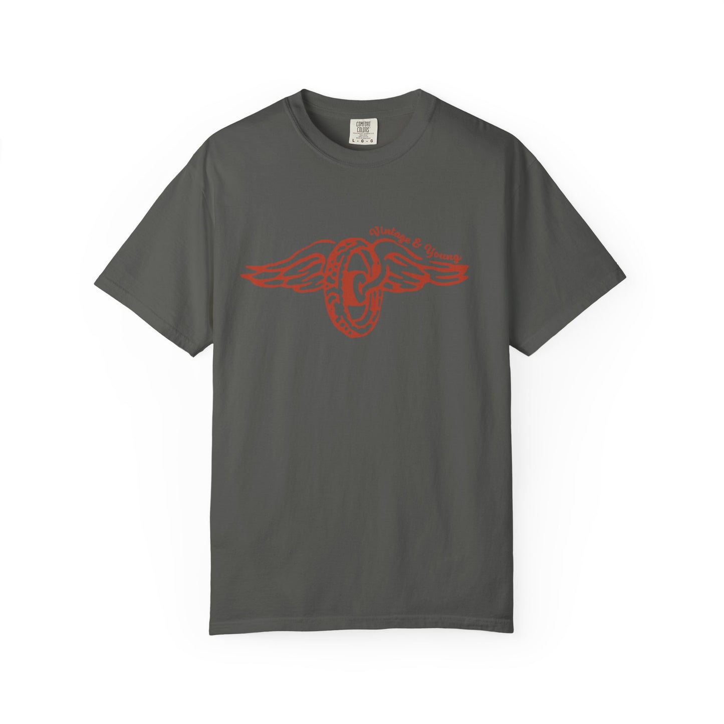 Winged Wheel Premium Vintage Garment-dyed Tee