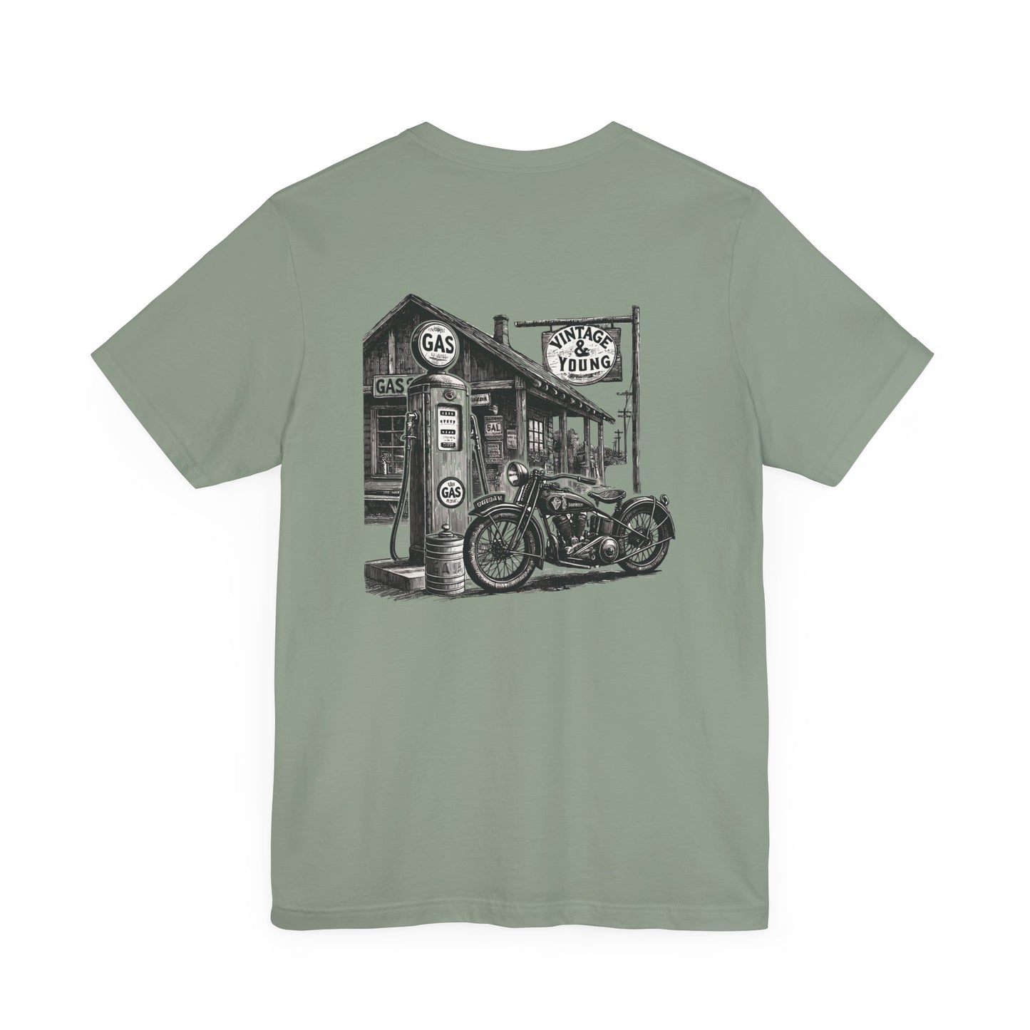 Back Road Station Tee