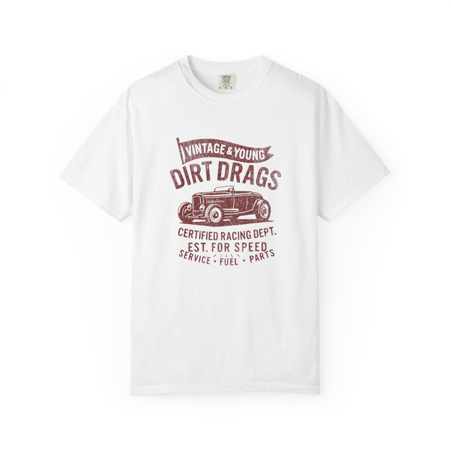 Dirt Drags Premium Vintage Garment-dyed Tee