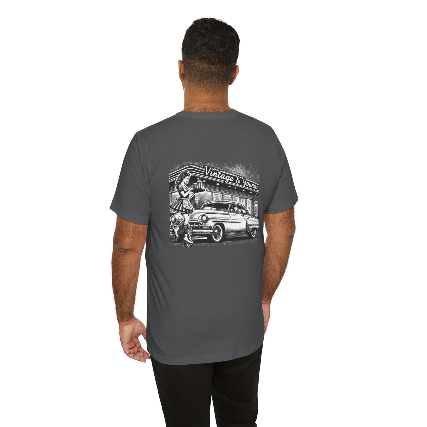 Drive- In Diner Tee (Backprint)