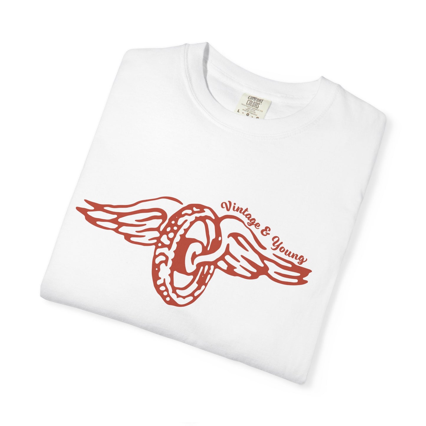 Winged Wheel Premium Vintage Garment-dyed Tee