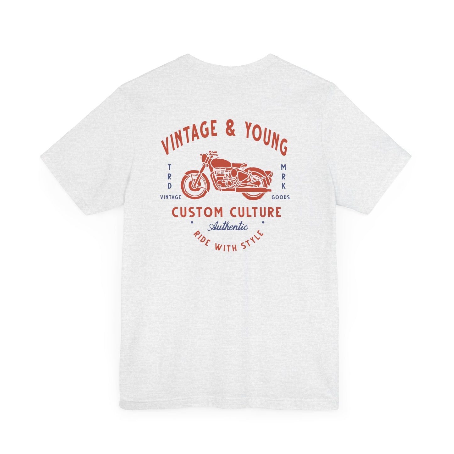 Retro Inspired Custom Culture Biker Tee 2.0