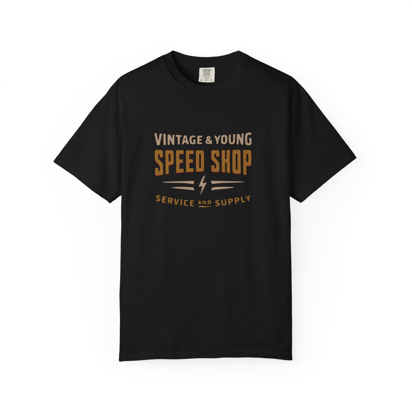 Service & Supply Premium Vintage Garment-dyed Tee