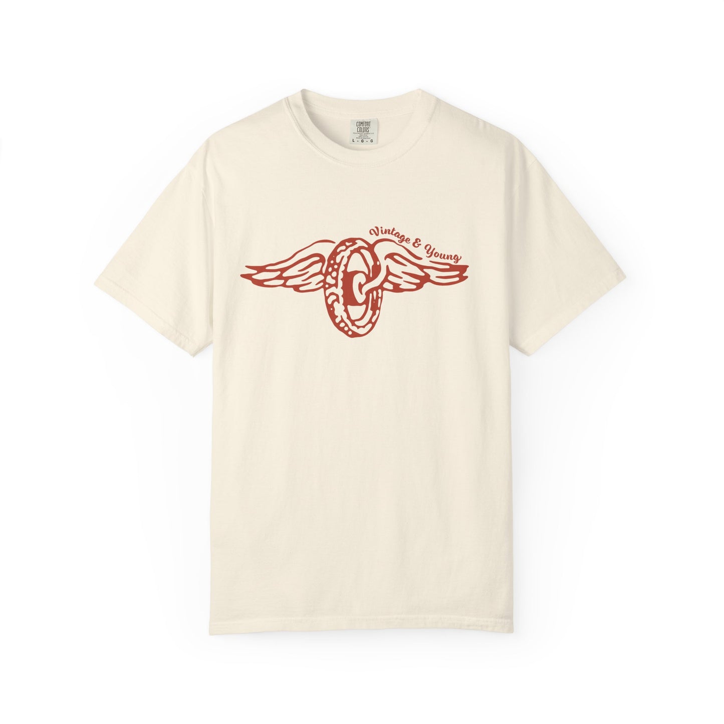 Winged Wheel Premium Vintage Garment-dyed Tee