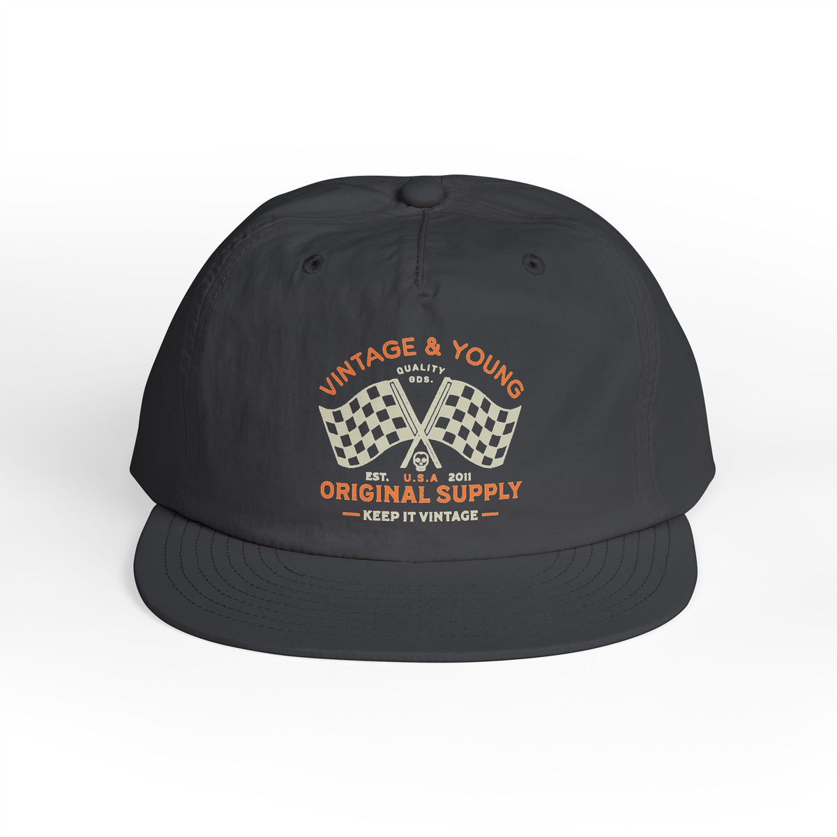 Original Supply Checkered Flag Surf Cap