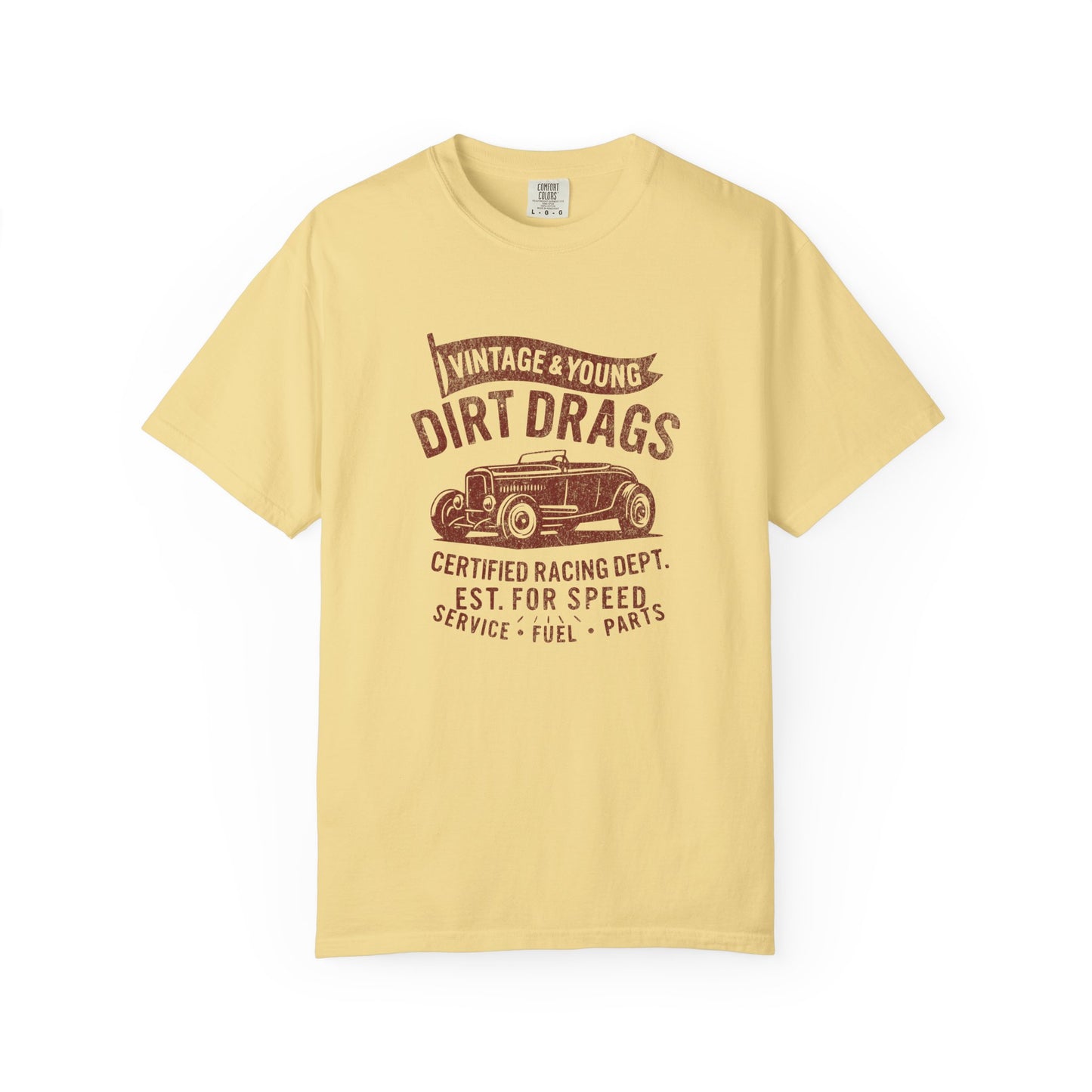Dirt Drags Premium Vintage Garment-dyed Tee