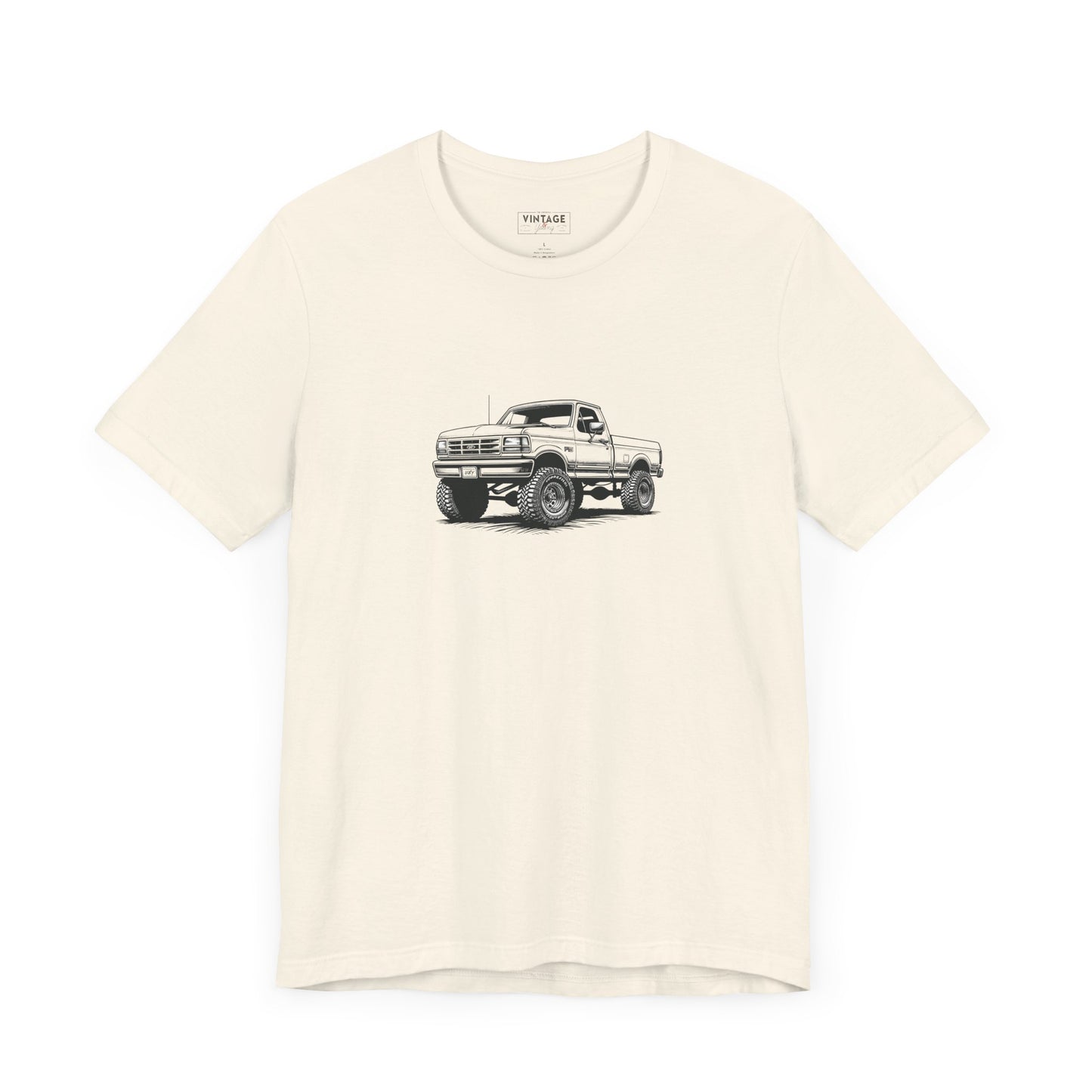 Vintage 1995 F-250 4x4 Hand-Drawn Style T-Shirt