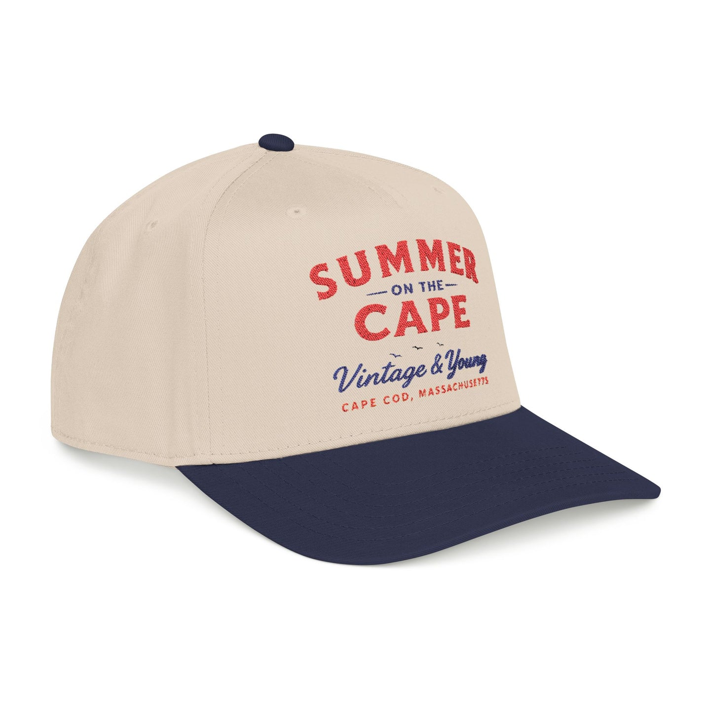 Summer on the Cape Retro Baseball Cap