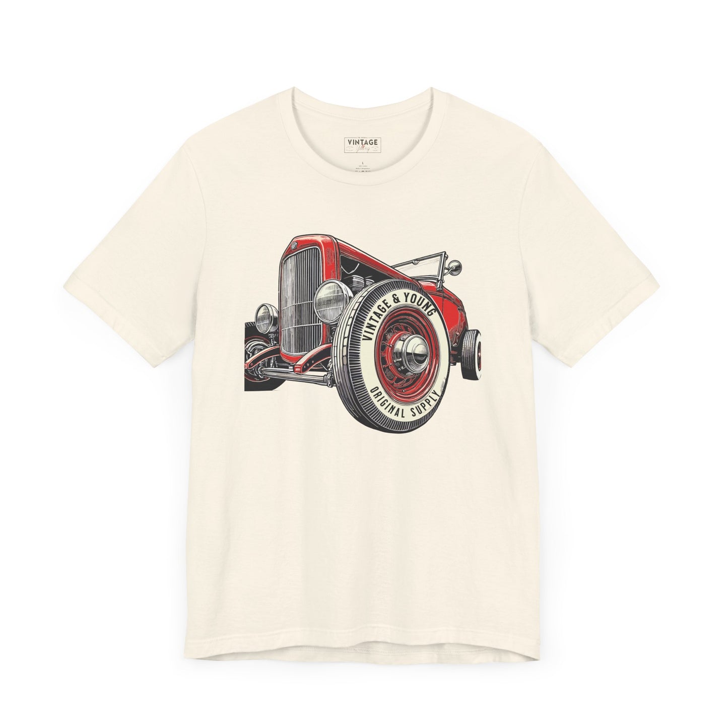 Hot Rodder White Wall Tee