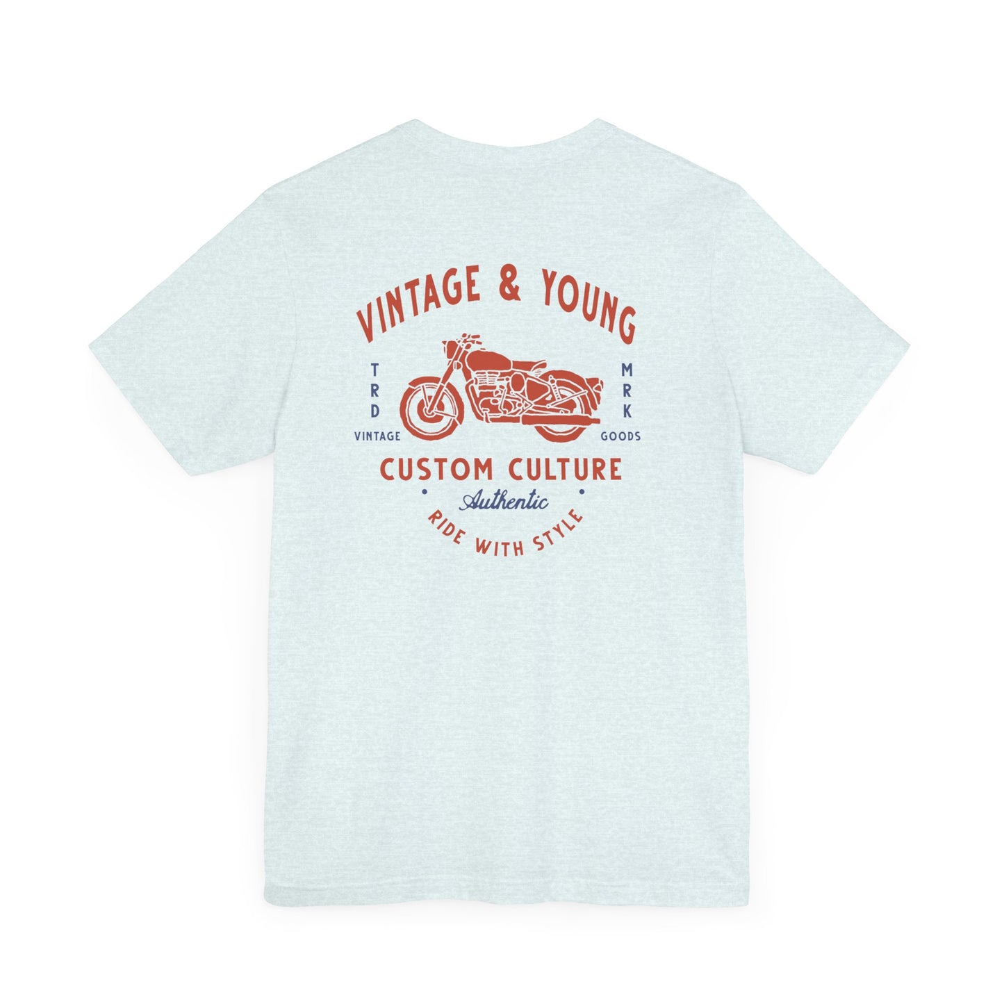 Retro Inspired Custom Culture Biker Tee 2.0