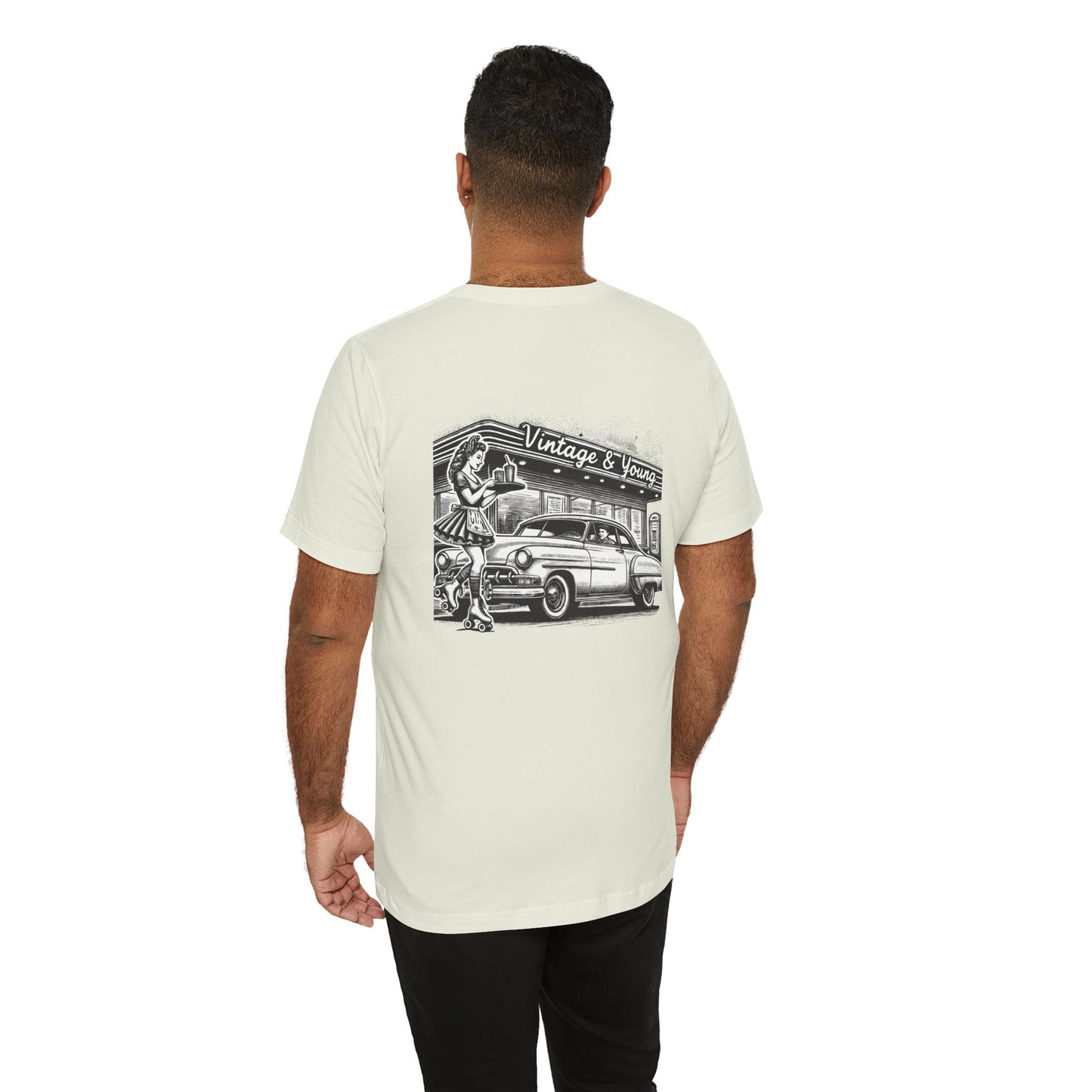 Drive- In Diner Tee (Backprint)