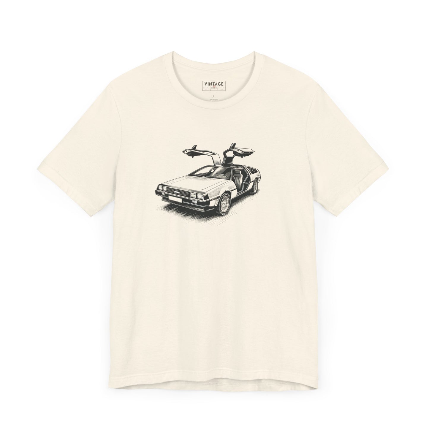 Delorean Sketch Graphic Tee