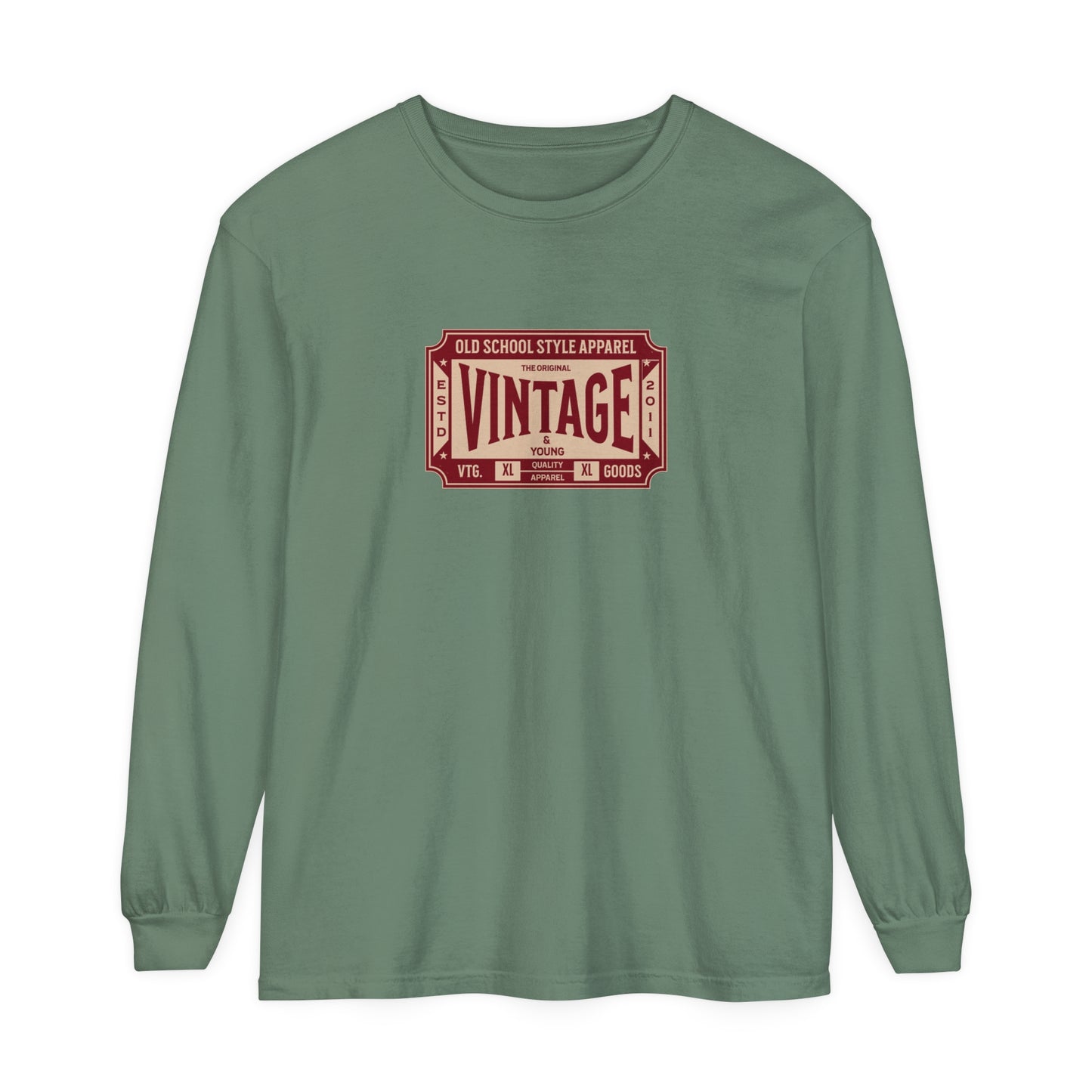 The Old School Style Long Sleeve