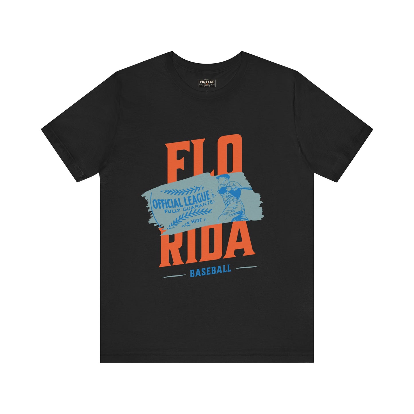 Florida Retro Baseball Tee