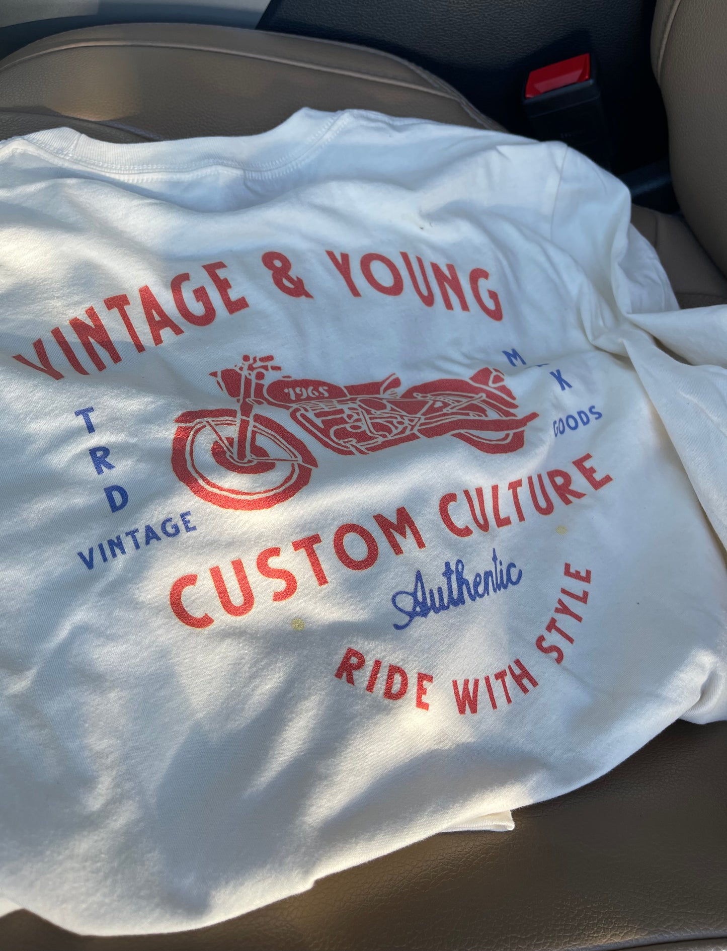 Retro Inspired Custom Culture Biker Tee 2.0