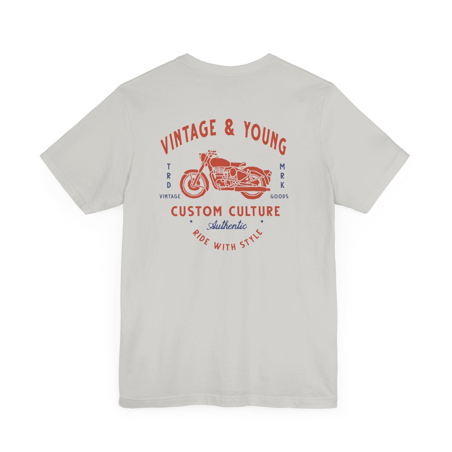 Retro Inspired Custom Culture Biker Tee 2.0