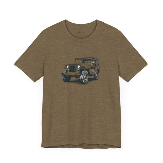 Vintage Willys Hand-Drawn Style T-Shirt