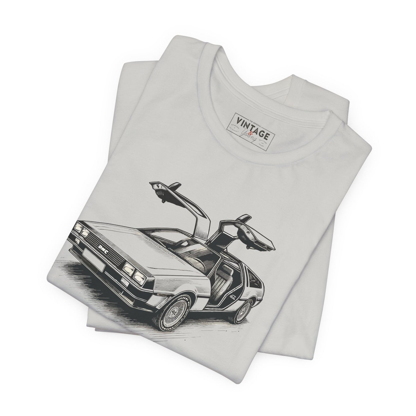 Delorean Sketch Graphic Tee