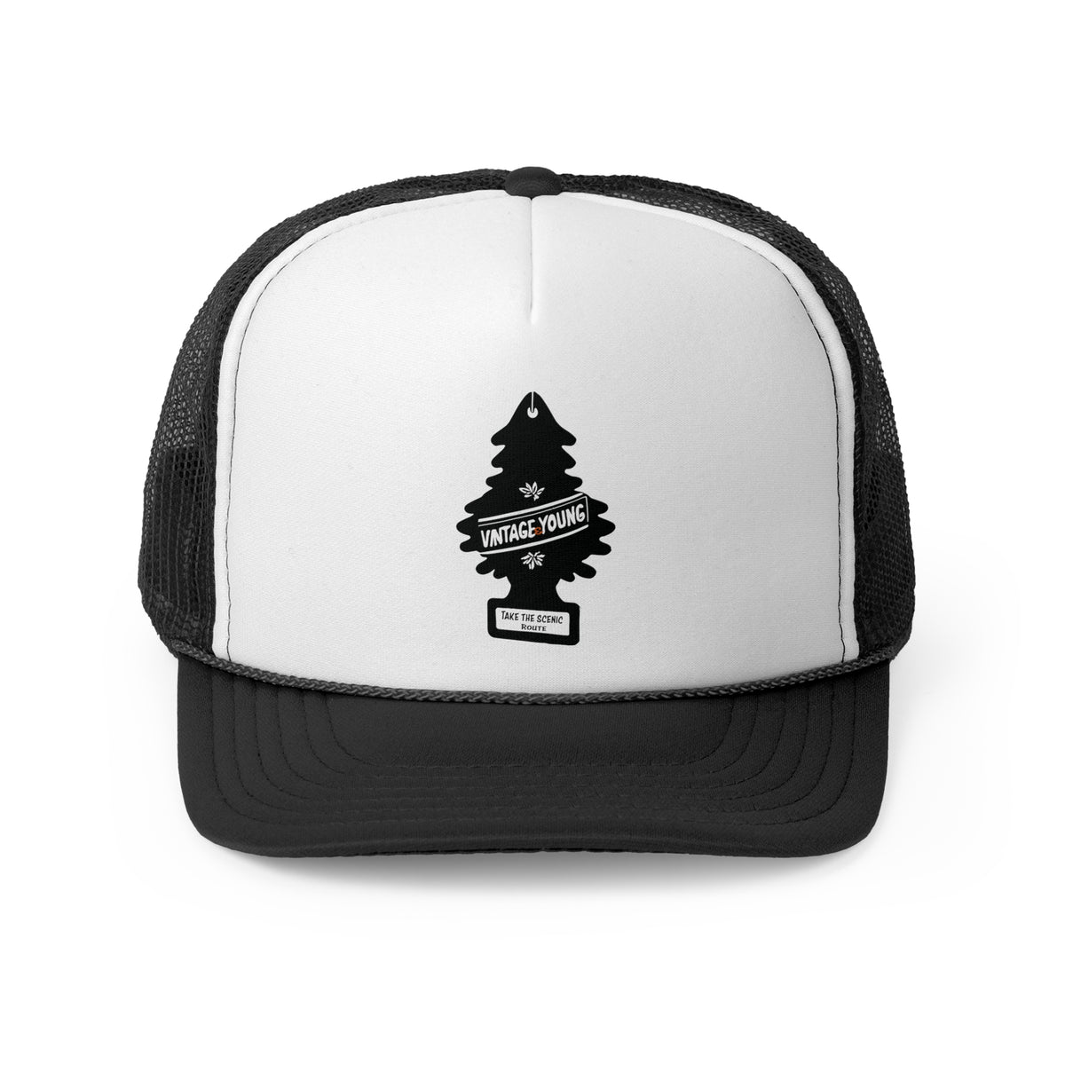 Take The Scenic Route Trucker Hat | Vintage & Young Caps