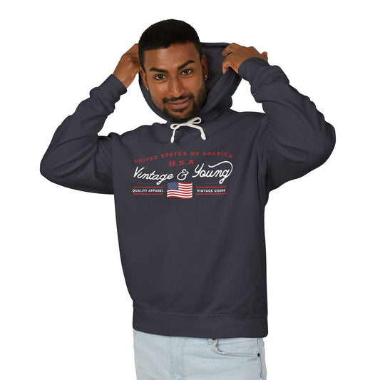 VY U.S.A Lightweight Hooded Sweatshirt