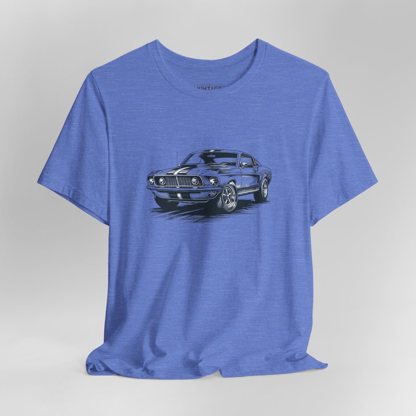 Vintage Mustang Hand-Drawn Style T-Shirt