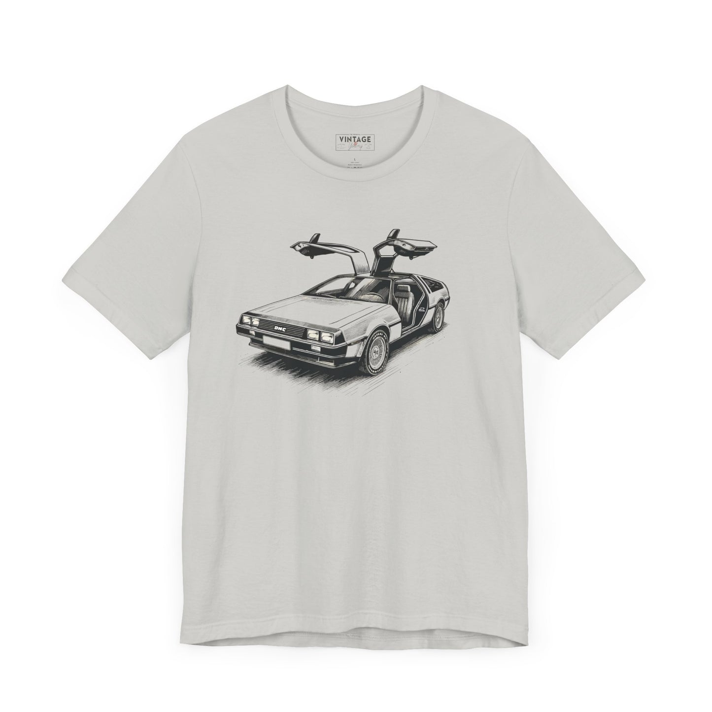 Delorean Sketch Graphic Tee