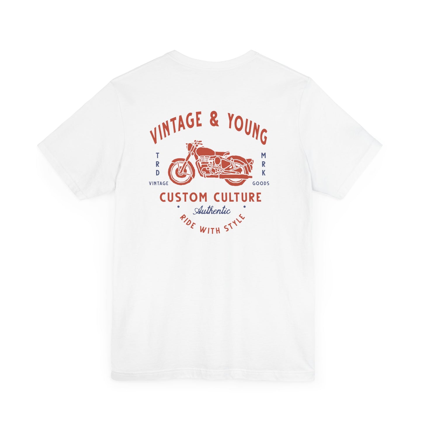 Retro Inspired Custom Culture Biker Tee 2.0