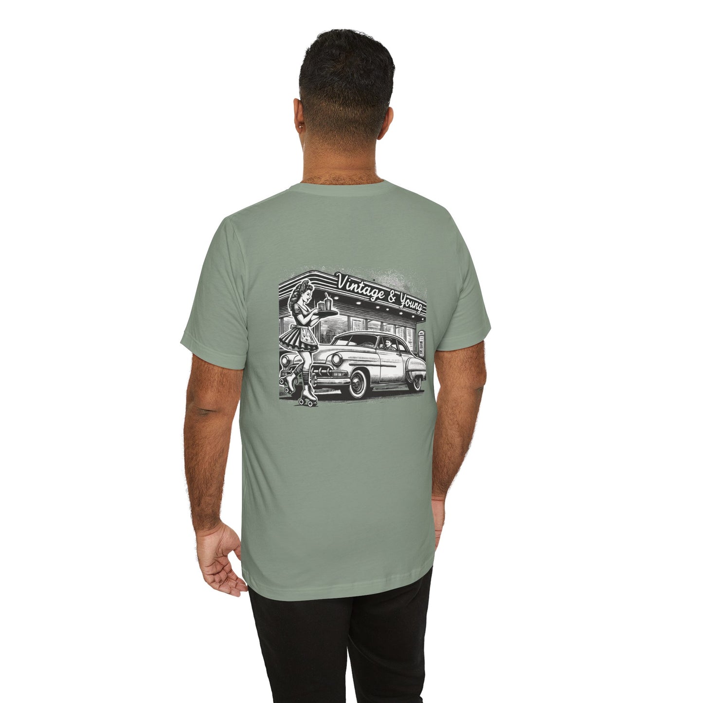 Drive- In Diner Tee (Backprint)