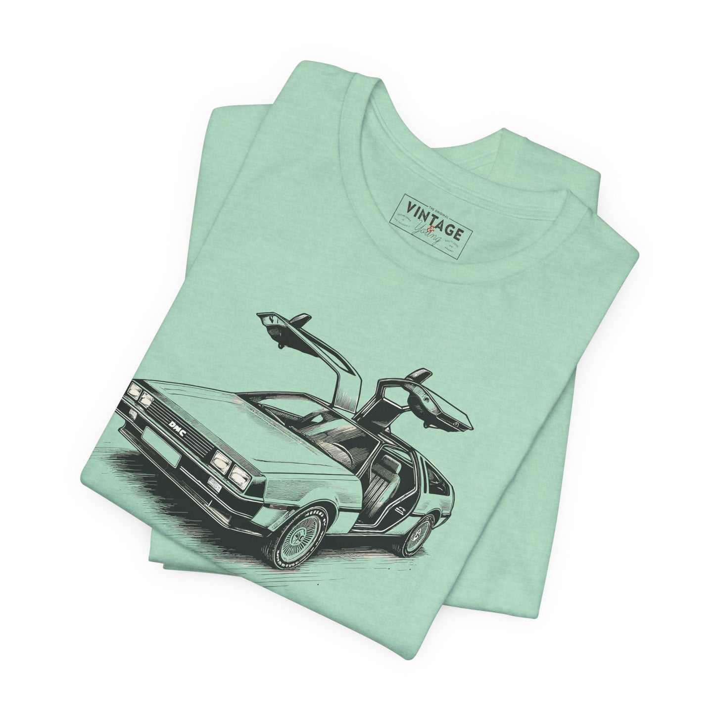 Delorean Sketch Graphic Tee