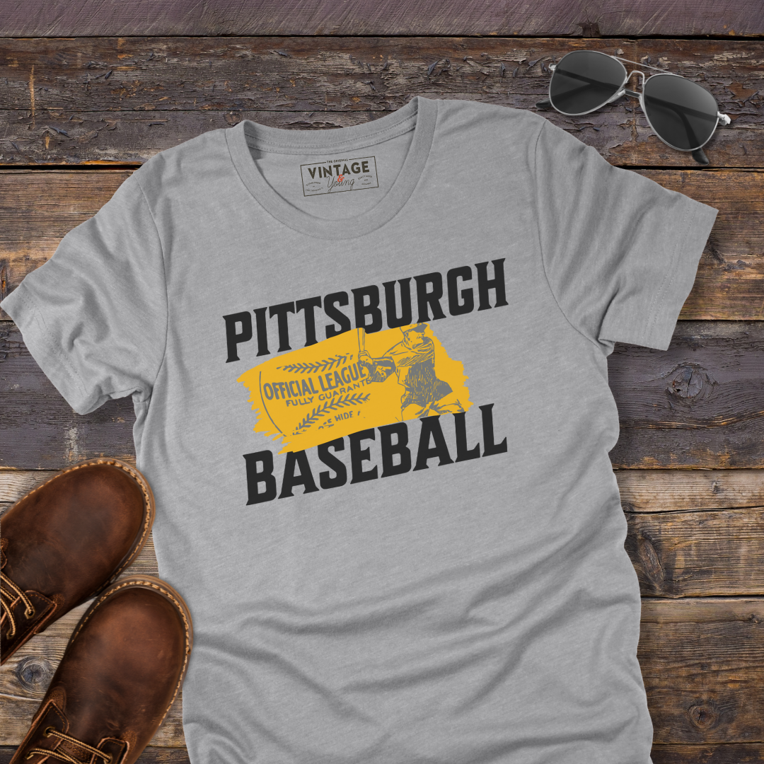 Pittsburgh Retro Baseball Tee