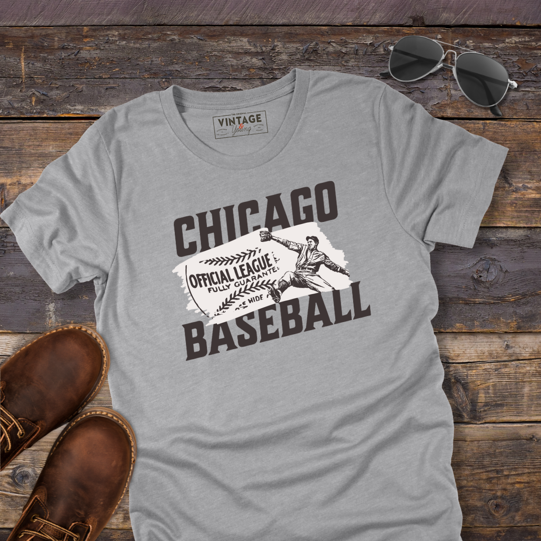 Chicago Retro Baseball Tee White Sox