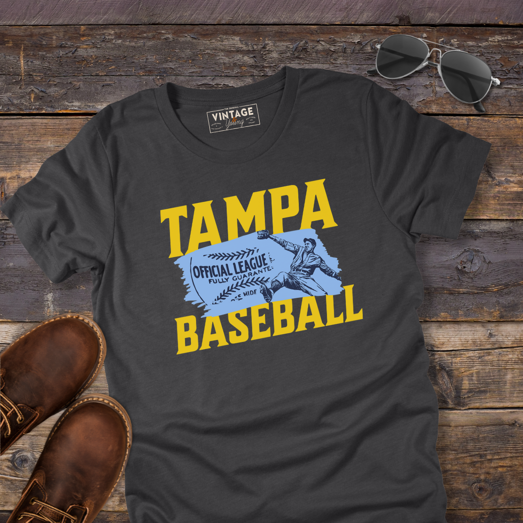 Tampa Baseball Retro Tee